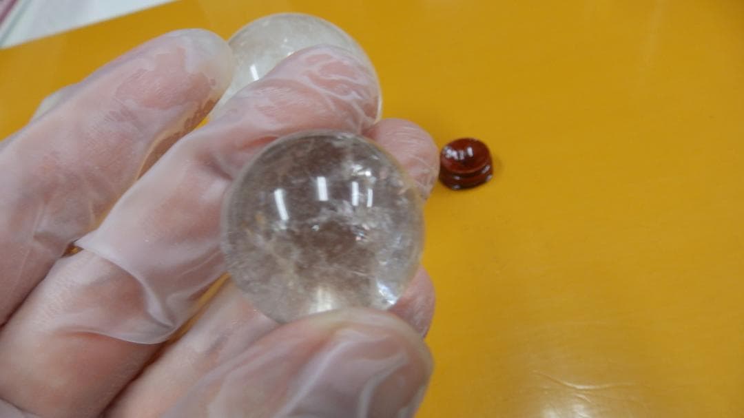 水晶玉　丸玉