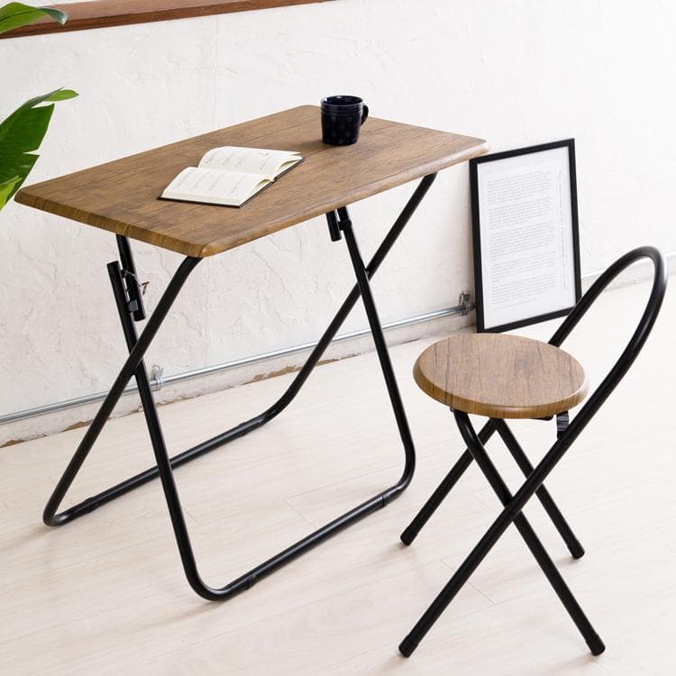【新品・送料無料】【完成品】ヴィンテージデスク＆チェア 幅80cm