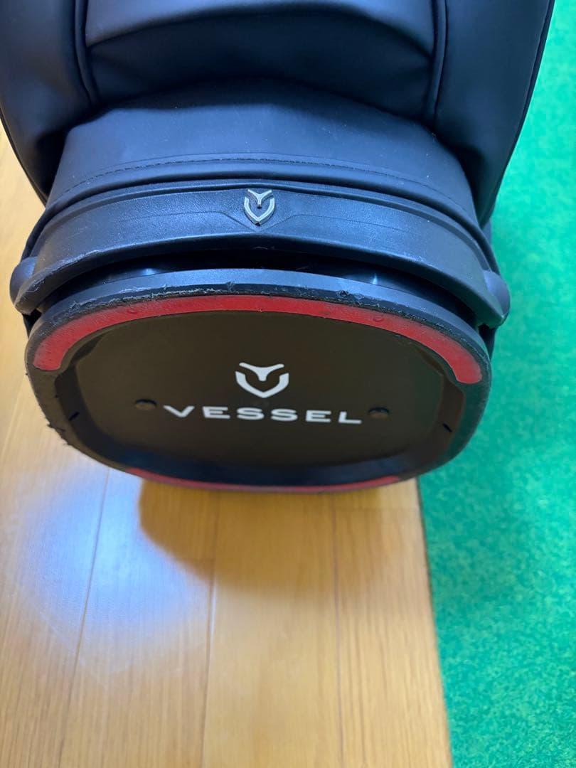 ベゼル キャディバック VESSEL 黒赤
