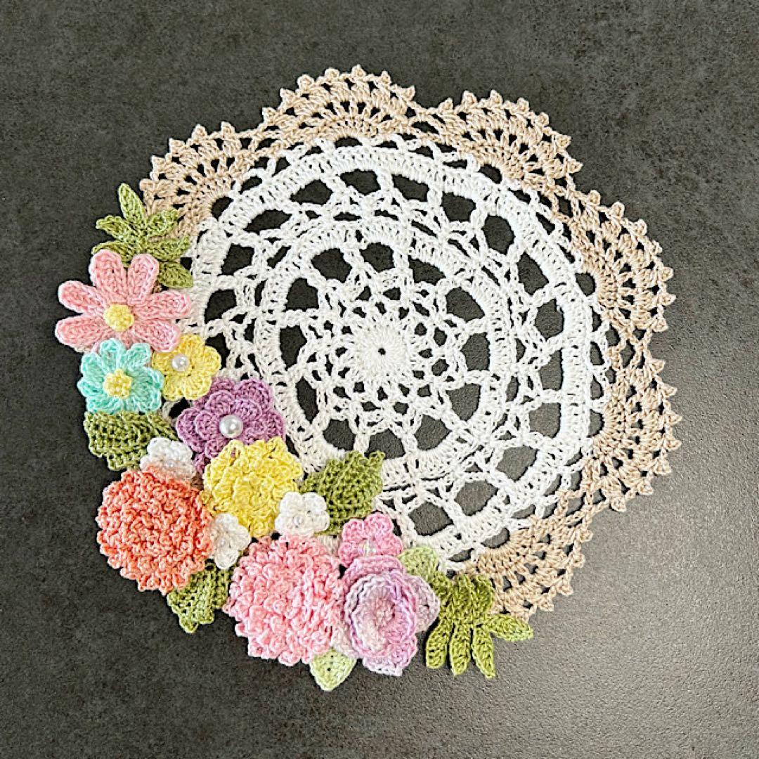 ＊さばねこ＊レース編み＊ドイリー