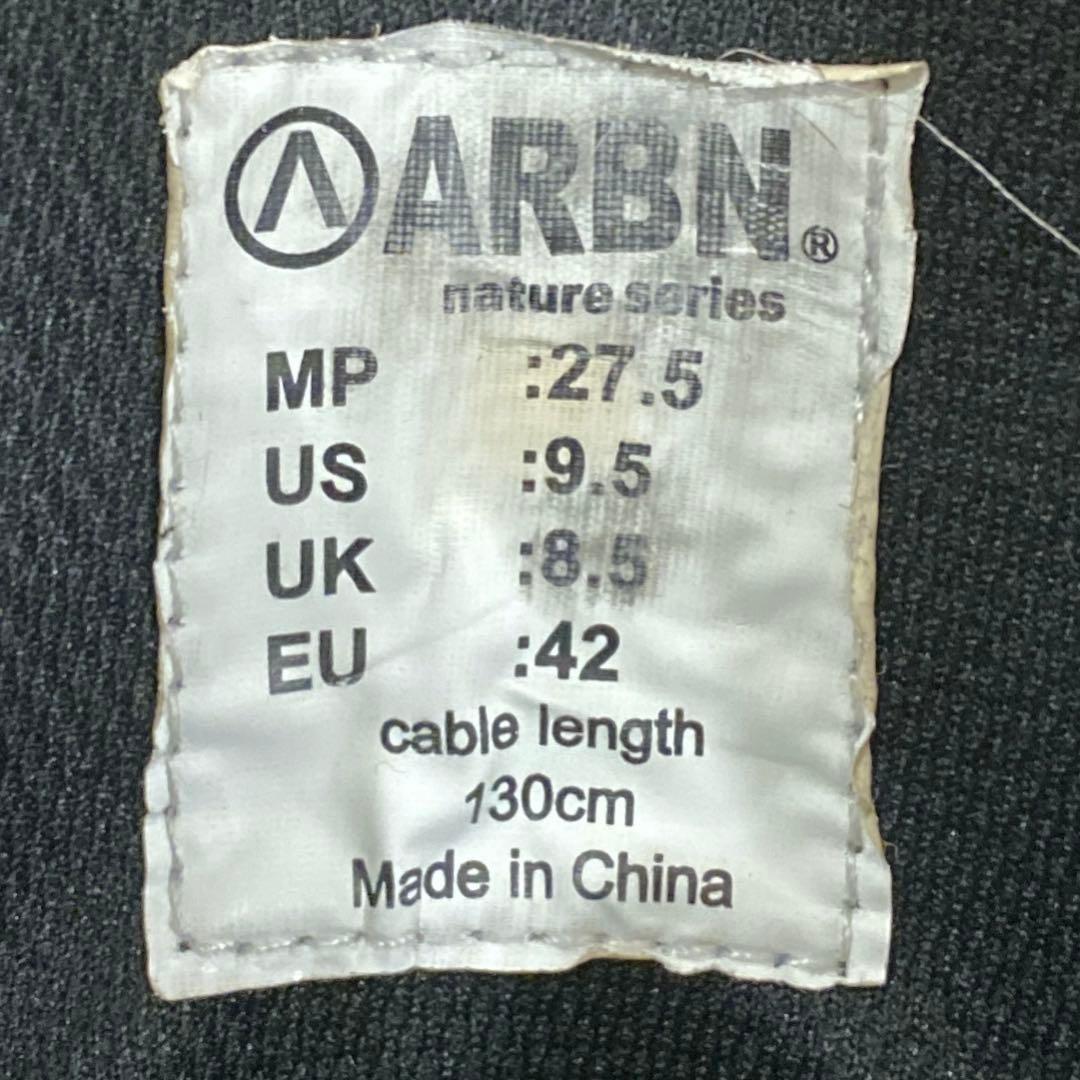 【即日発送】エアボーン(ARBN) nature スノボ27.5cm