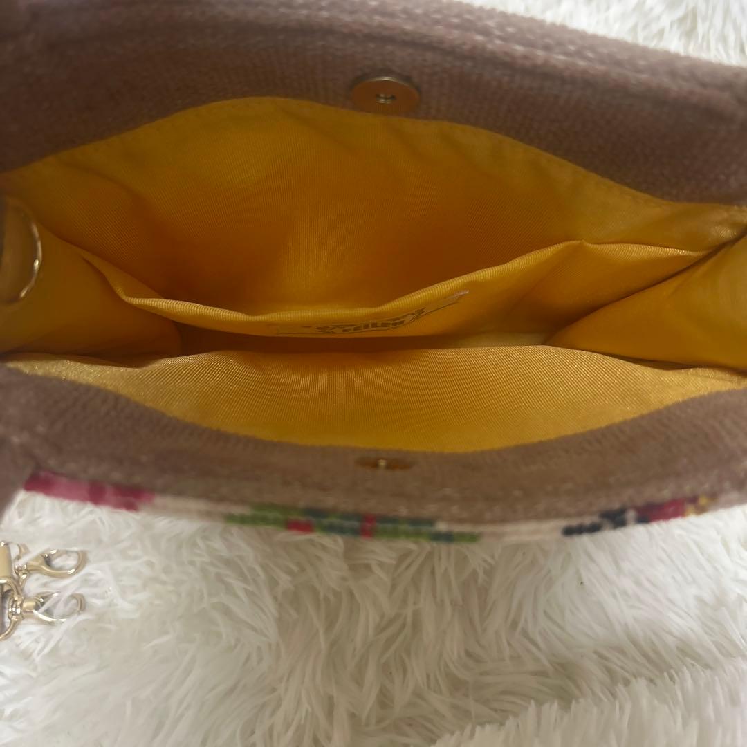 【未使用級】フェイラー　ハイジトートバッグ　チェック　ショルダーストラップ