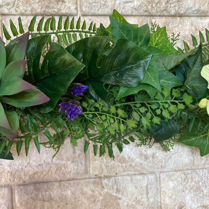 光触媒　人工観葉植物　ウォールグリーン　造花　インテリア1314
