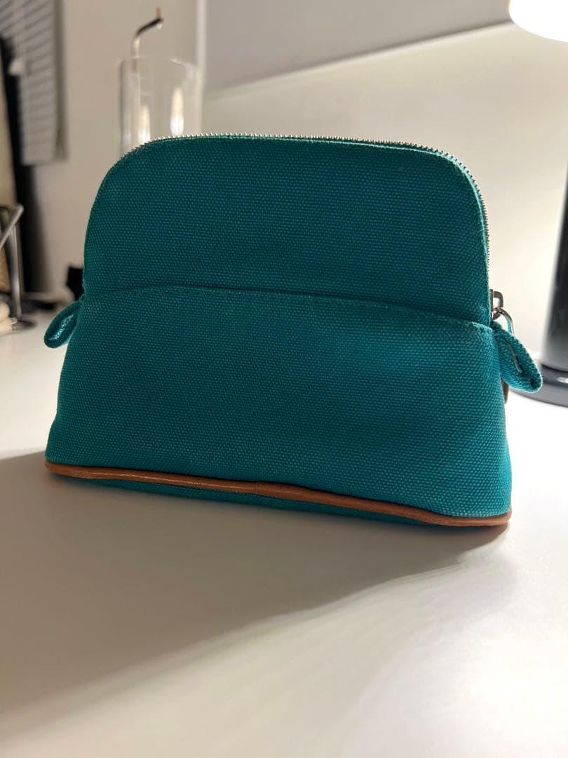 エルメス HERMES ボリード ミニポーチ グリーン