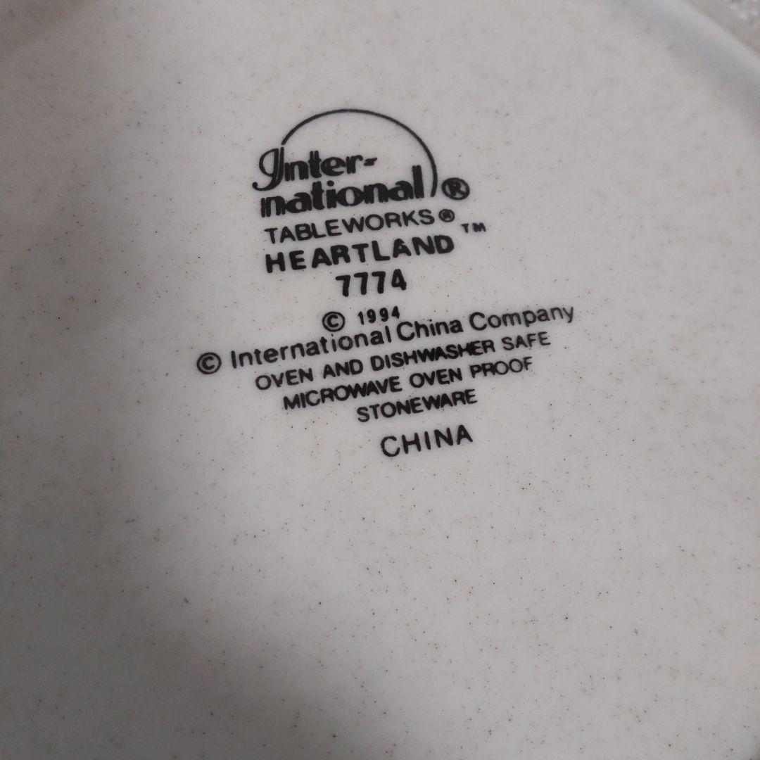 HEARTLAND 皿 4枚 カントリー調