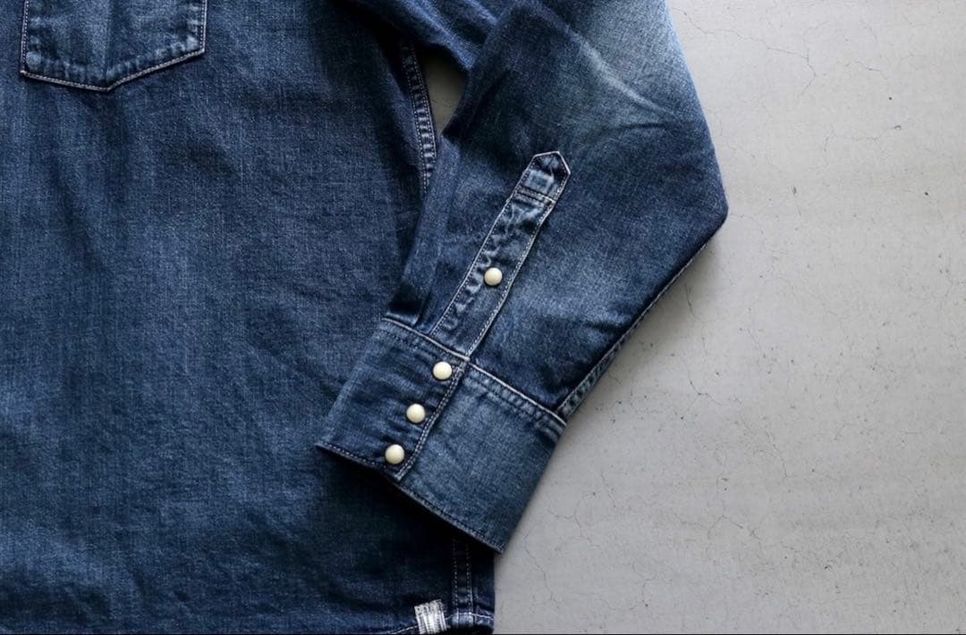 トップス visvim SOCIAL SCULPTURE SHIRT DMGD 3