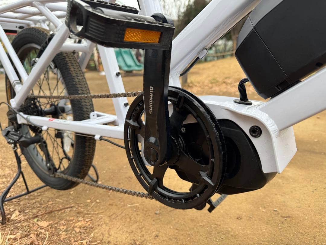 Bruno e-tool 電動アシスト自転車（2021年モデル・ホワイト）要修理