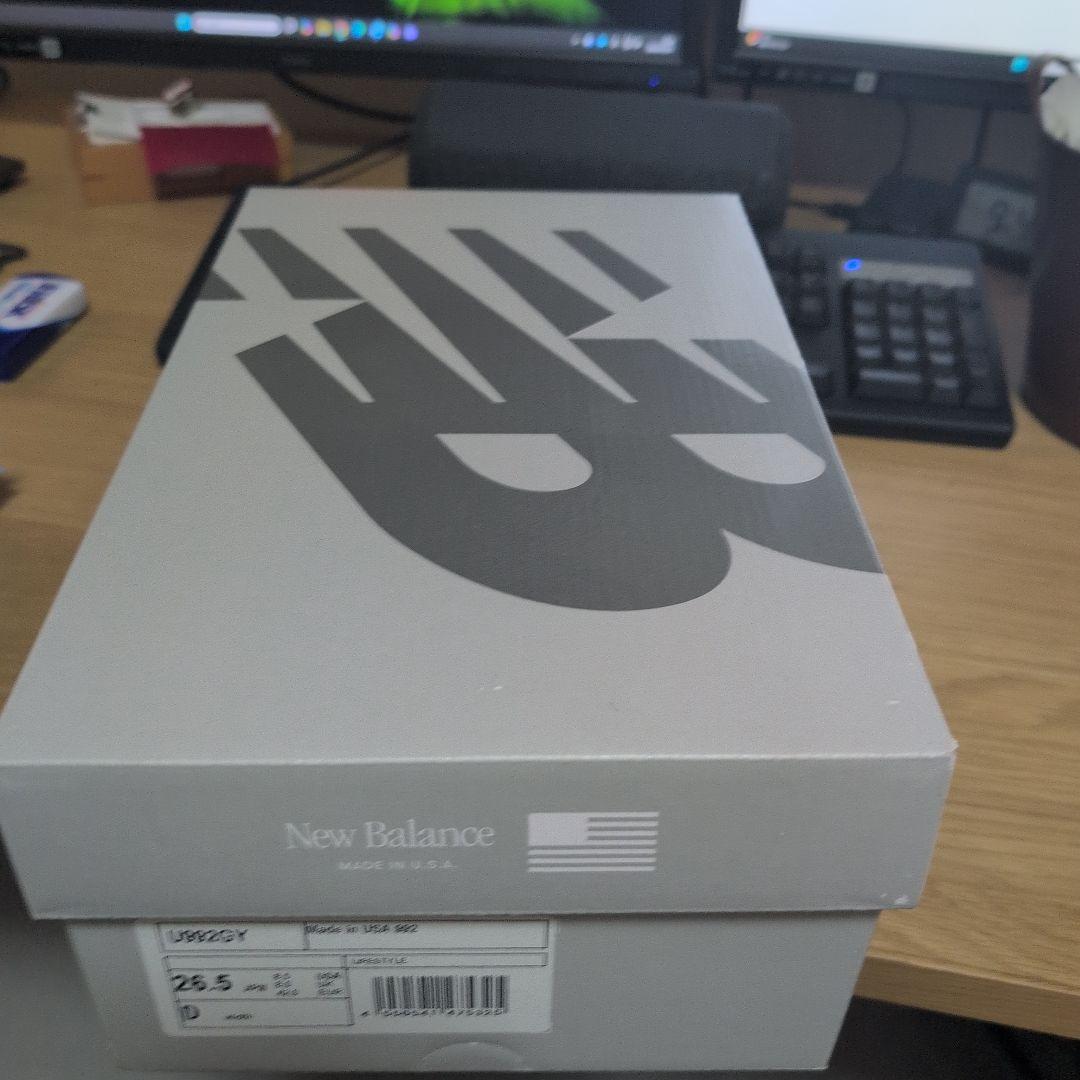 New Balance U992GY 26.5cm グレー