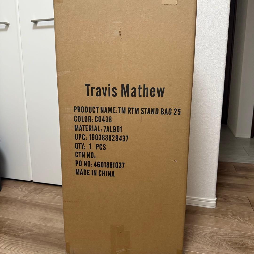 未使用品 トラヴィスマシュー TM RTM スタンドキャディバッグ