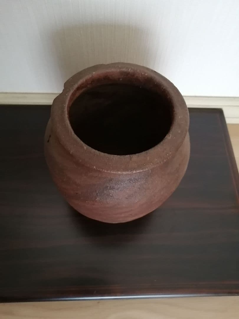 №53 古越前の壺　江戸時代　美品　越前焼　壺