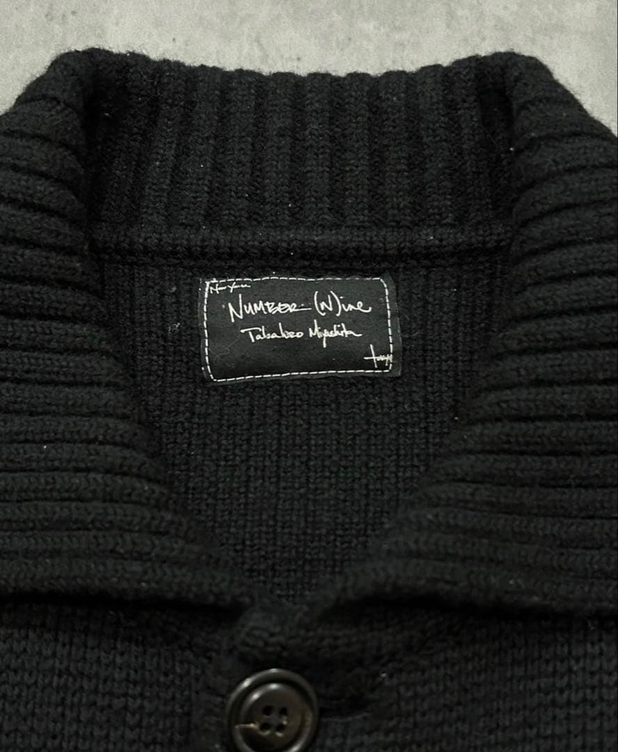 06ss NUMBER (N)INE Guns期knit cardigan