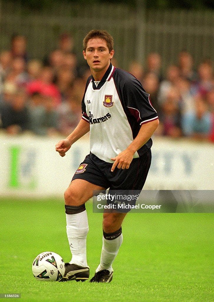 【ドクターマーチンモデル】F・ランパード ＃１８ ウェストハム ９９/０１（A）