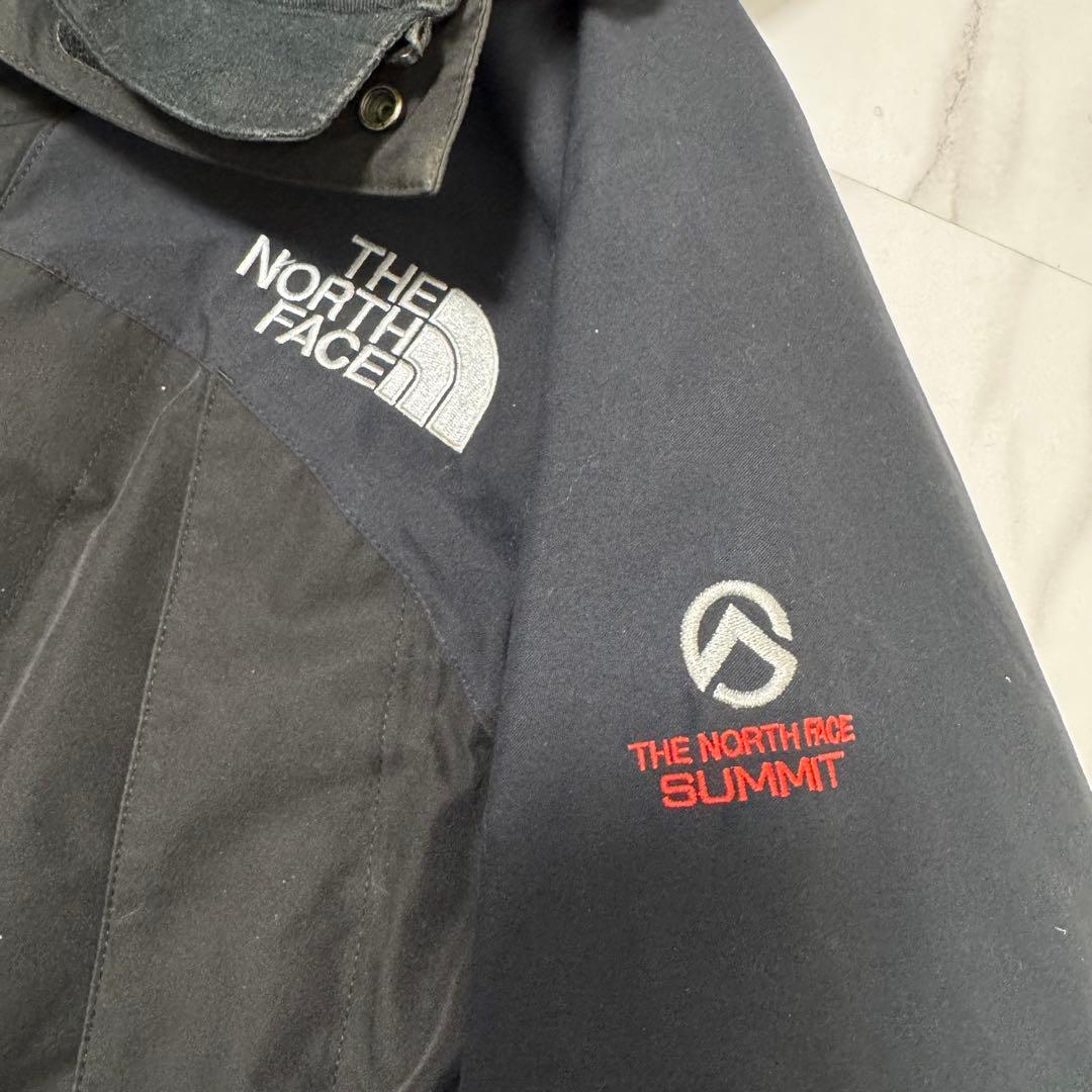 激レア✨赤サミット ノースフェイス ゴアテックス マウンテンパーカ ブラック L