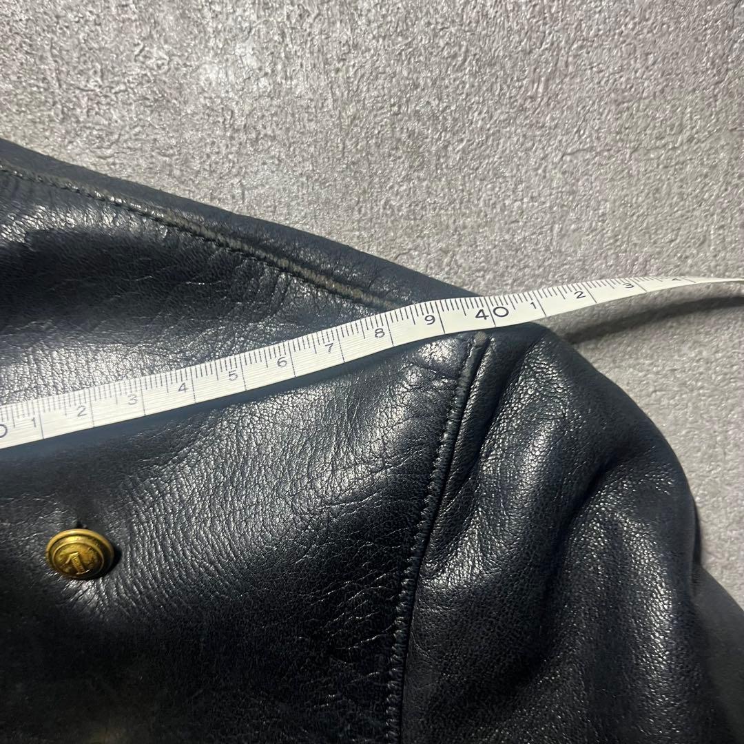 agnes b. スペシャル レザー ナポレオンジャケット vintage