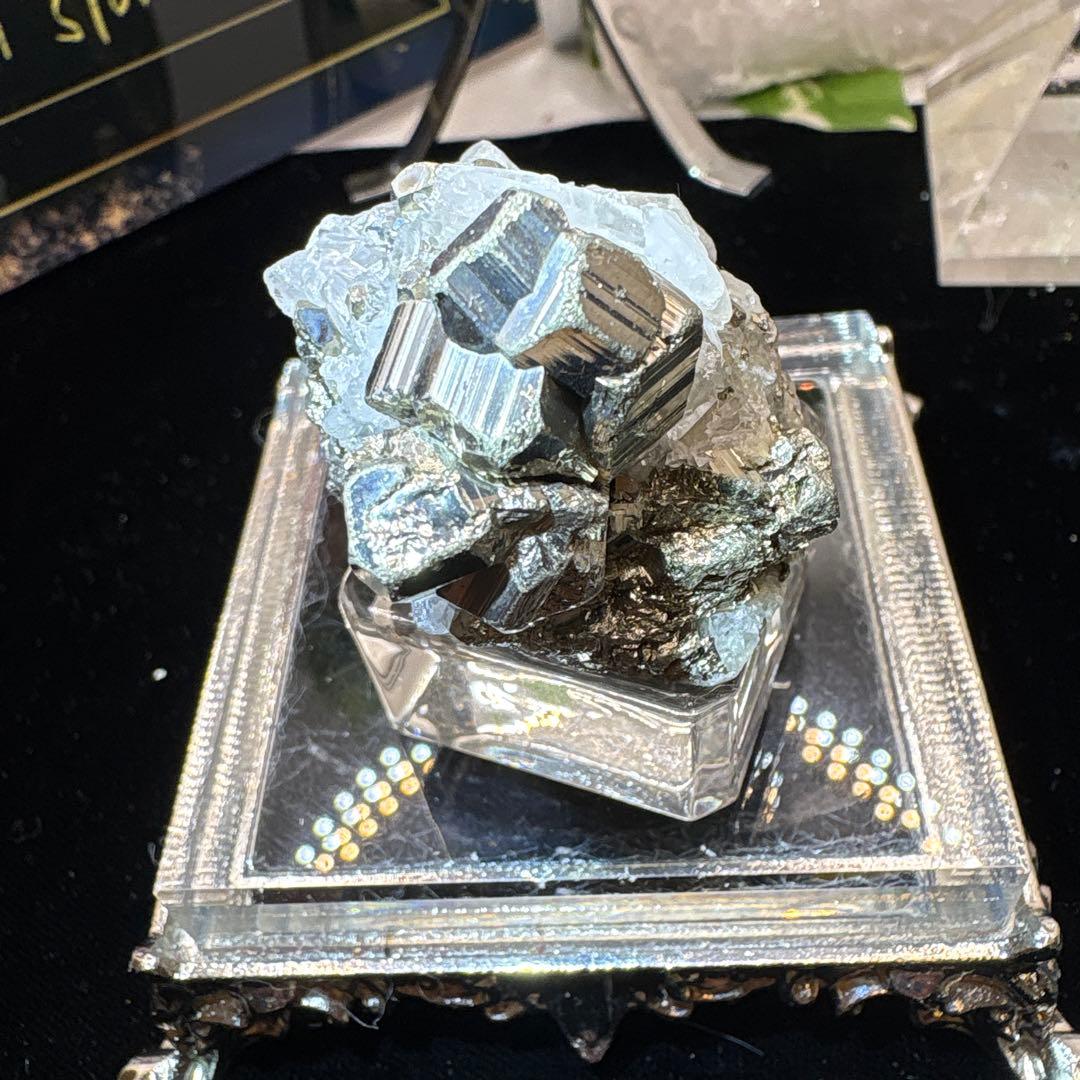 シェリル様 水晶パイライト共生原石♡No.1508 10点おまとめ