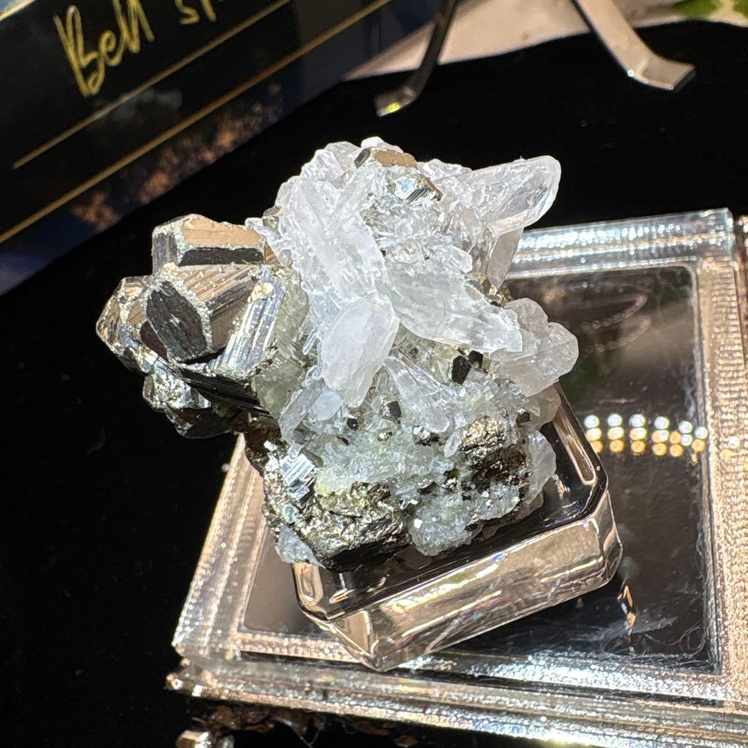 シェリル様 水晶パイライト共生原石♡No.1508 10点おまとめ