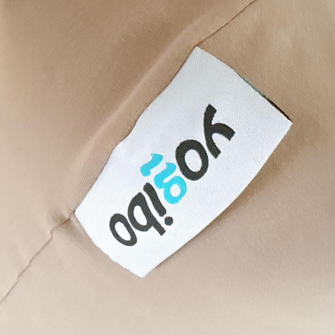 【美品】Yogibo Mini ヨギボーミニ ライトグレー ビーズソファ