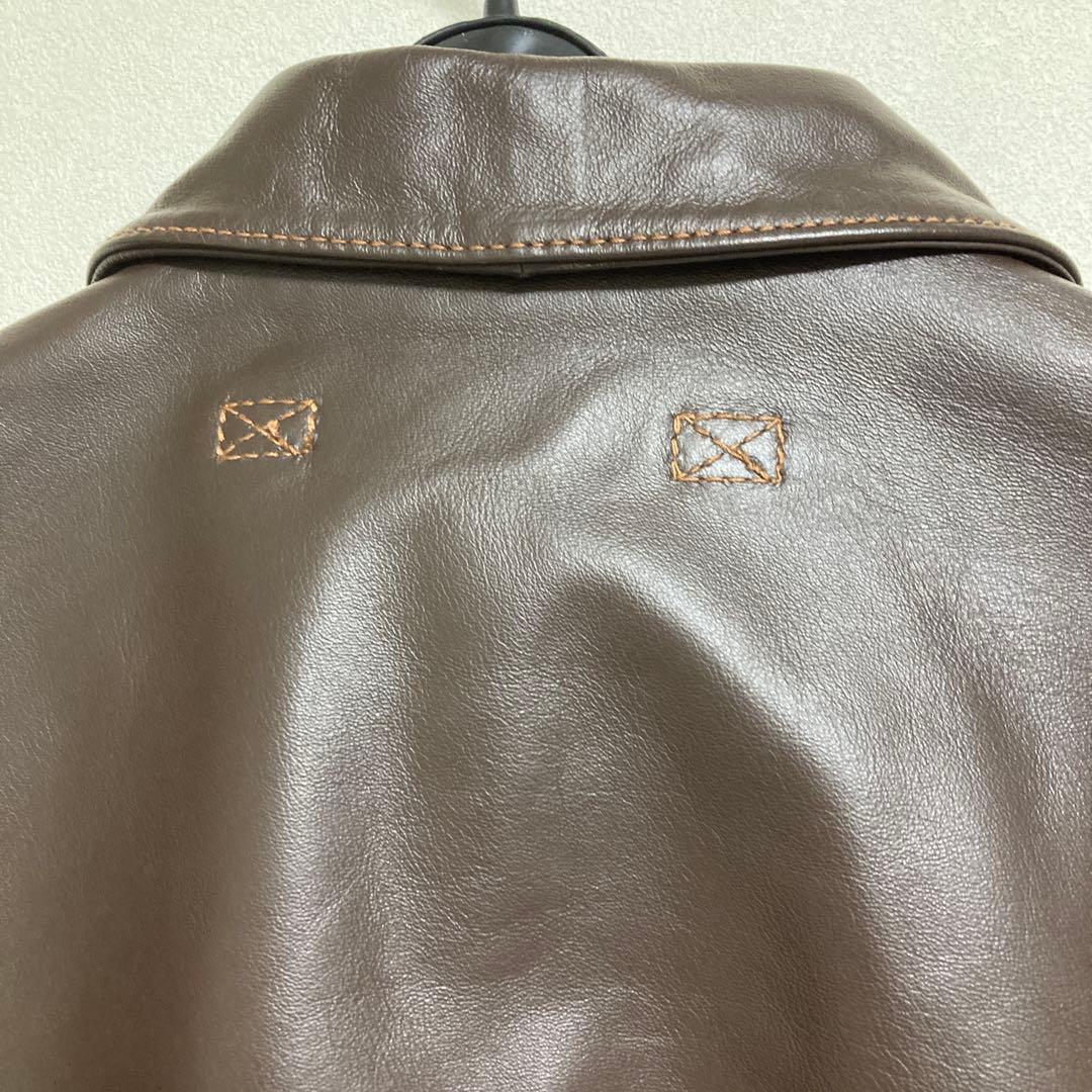 【美品】MORGAN MEMPHIS BELLE A-2 モーガン馬革 サイズL