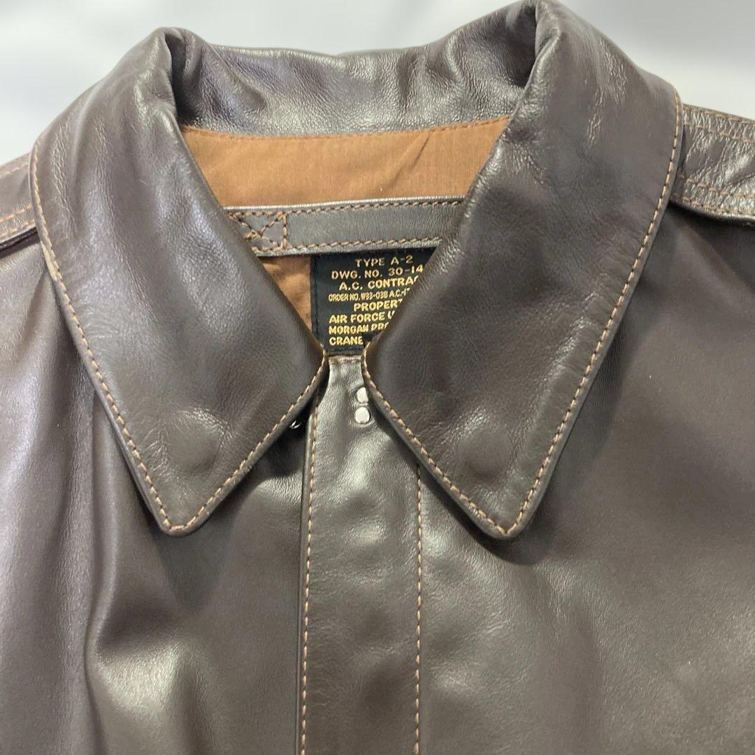 【美品】MORGAN MEMPHIS BELLE A-2 モーガン馬革 サイズL