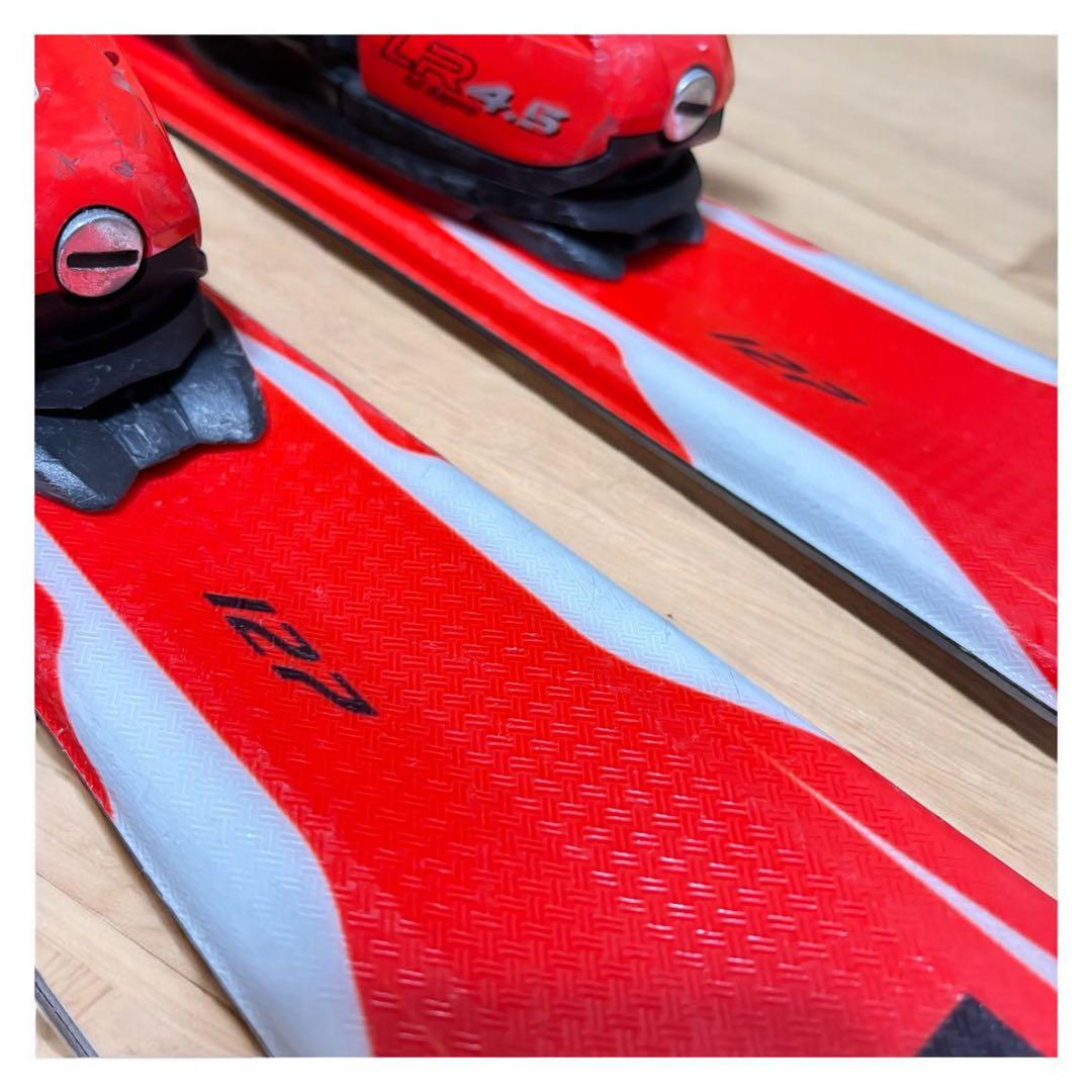 【ジュニア用】HEAD SUPER SHAPE 127cm スキー板 初心者向け