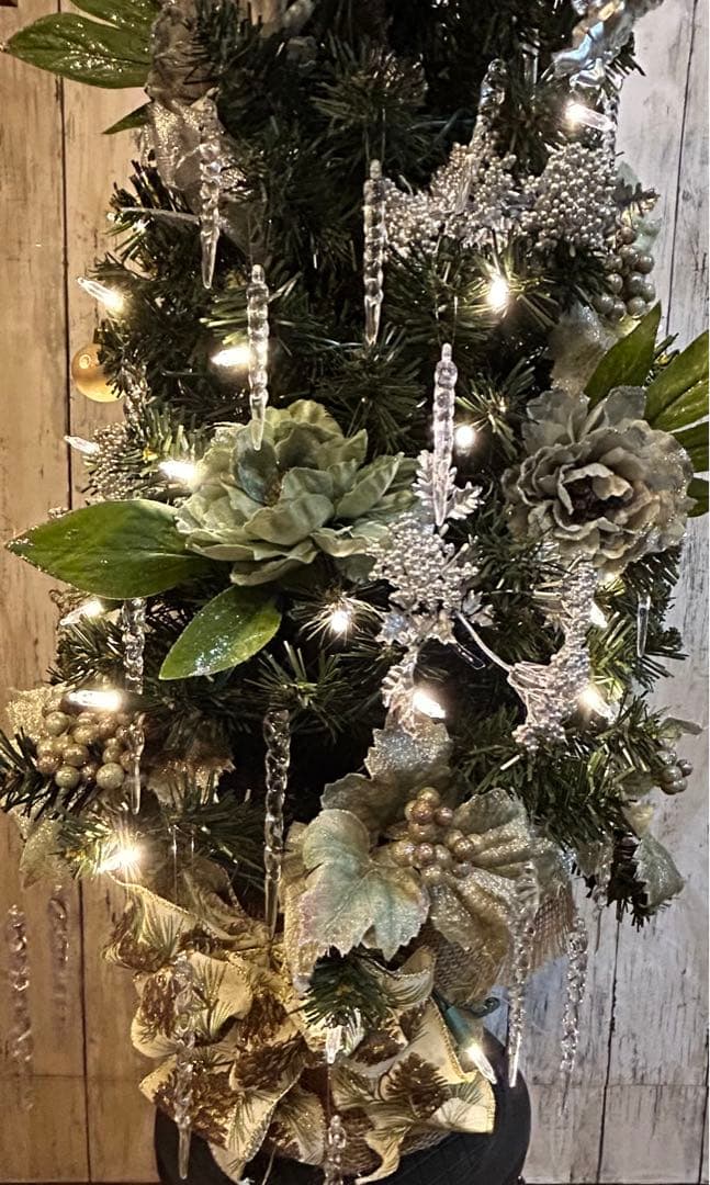 小さなクリスマスツリー　Ｎo289見本　94cm リバーシブル