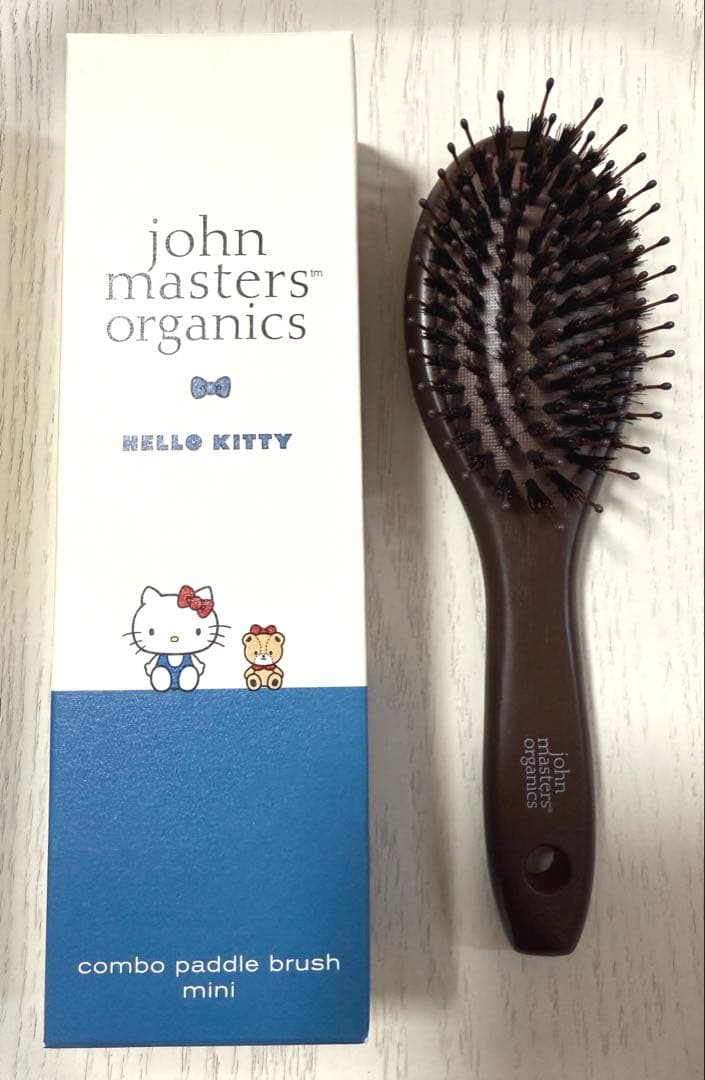 ジョンマスターオーガニック ハローキティコンボパドルブラシ ミニ
