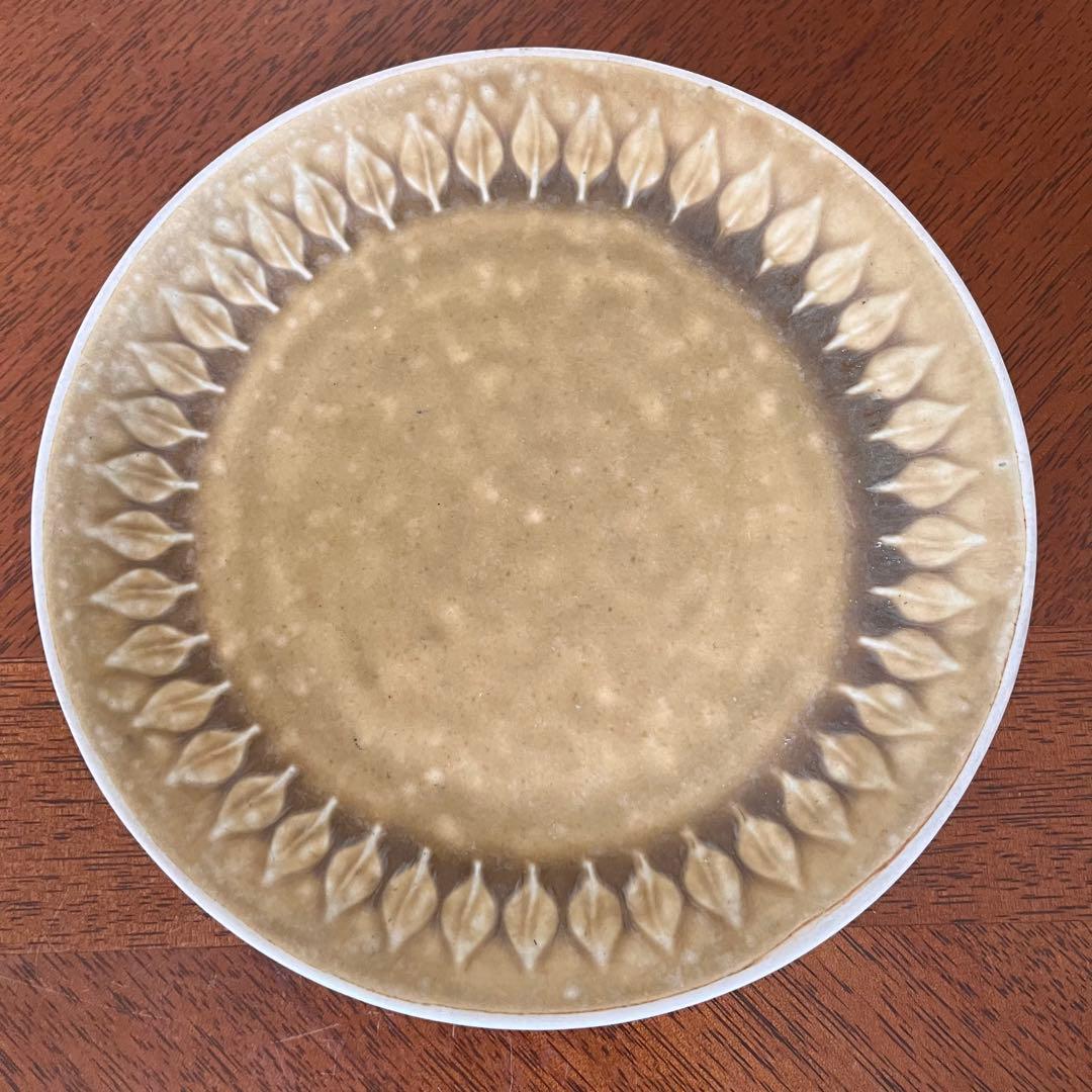 【ビンテージ】クイストゴー★レリーフ★ケーキ皿　4枚