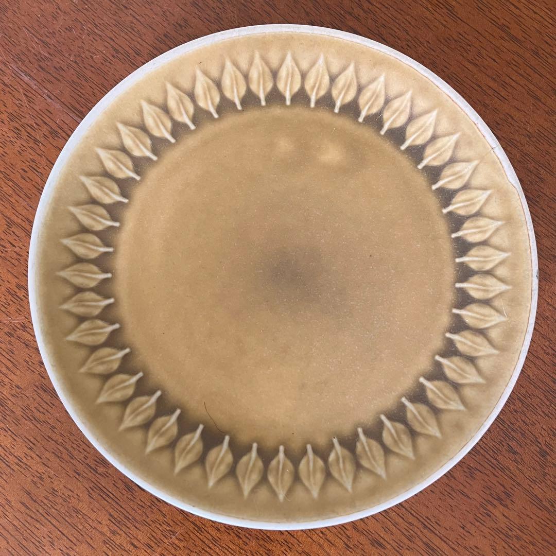 【ビンテージ】クイストゴー★レリーフ★ケーキ皿　4枚