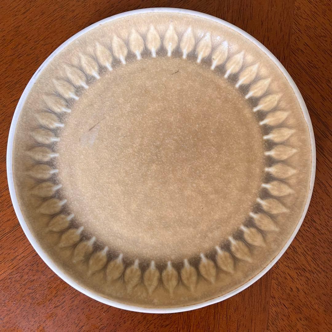 【ビンテージ】クイストゴー★レリーフ★ケーキ皿　4枚