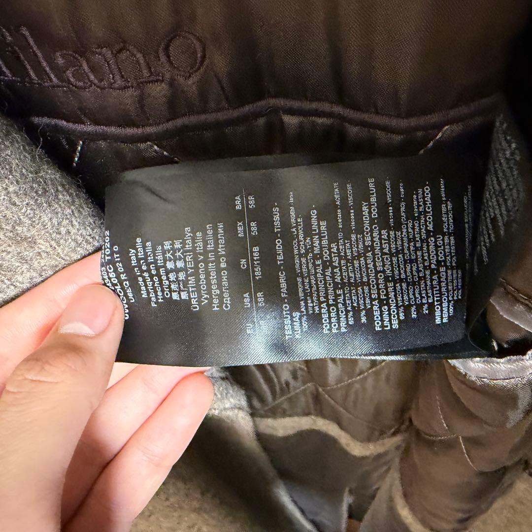 【極上品】定価20万円　GIORGIO ARMANI オーバーサイズコート