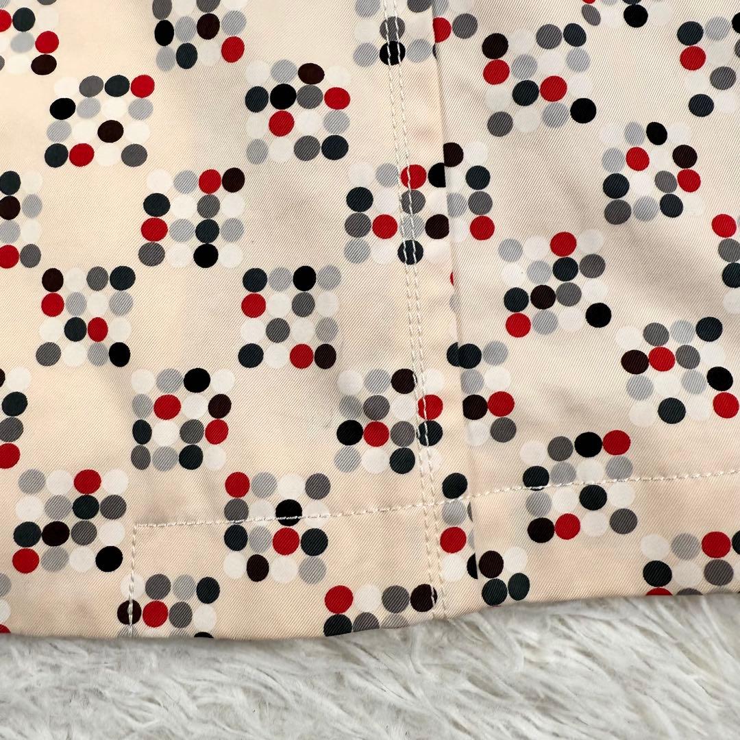 希少✨ バーバリーブルーレーベル トレンチコート 水玉模様 ベージュ