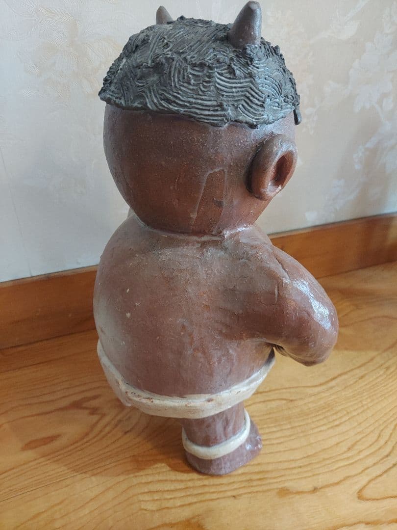 陶器製鬼フィギュア