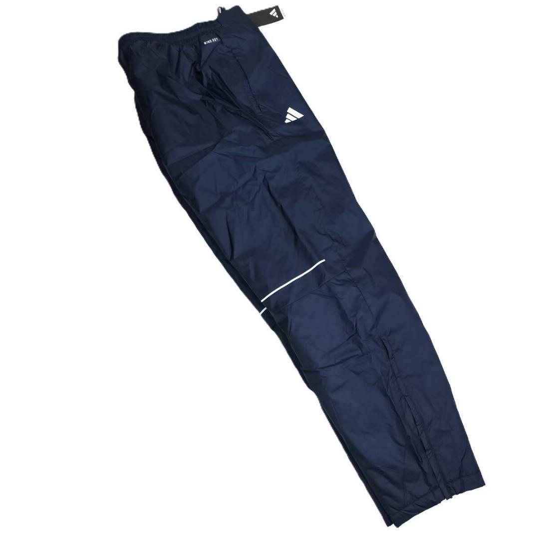 24,200円　アディダス　冬用　中綿　ウォーマー上下　IK6100　紺　M