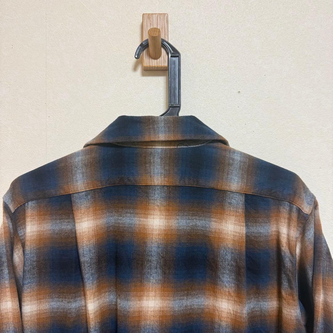 【Pendleton】オンブレボードシャツ　チェック柄ネルシャツGWBOY