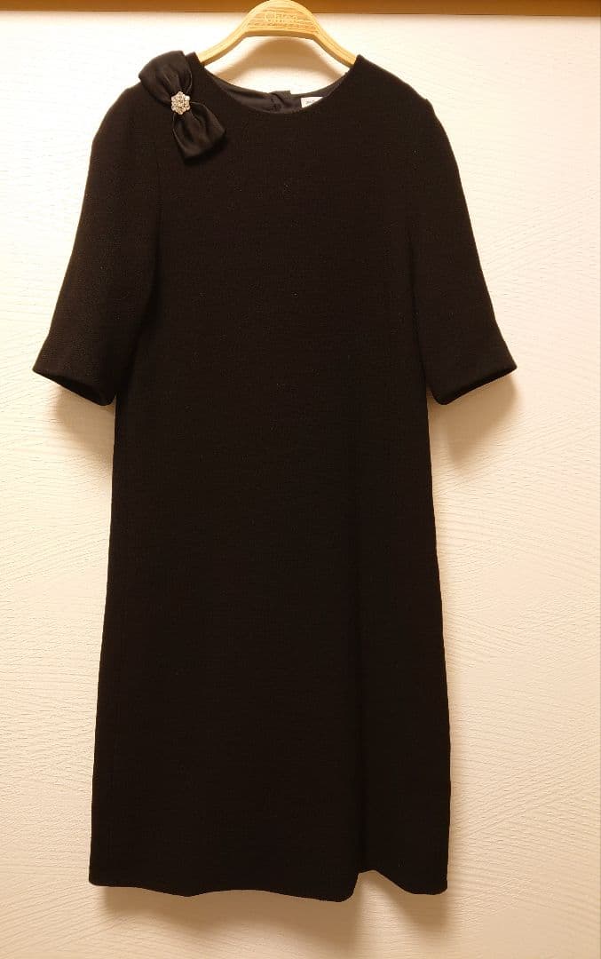 ドルチェ&ガッバーナDolce & Gabbana フォーマルブラックワンピース