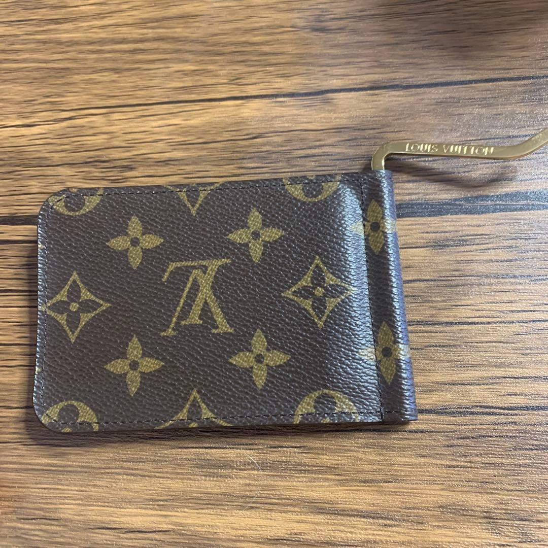 ほぼ新品、未使用　Louis Vuitton モノグラム マネークリップ