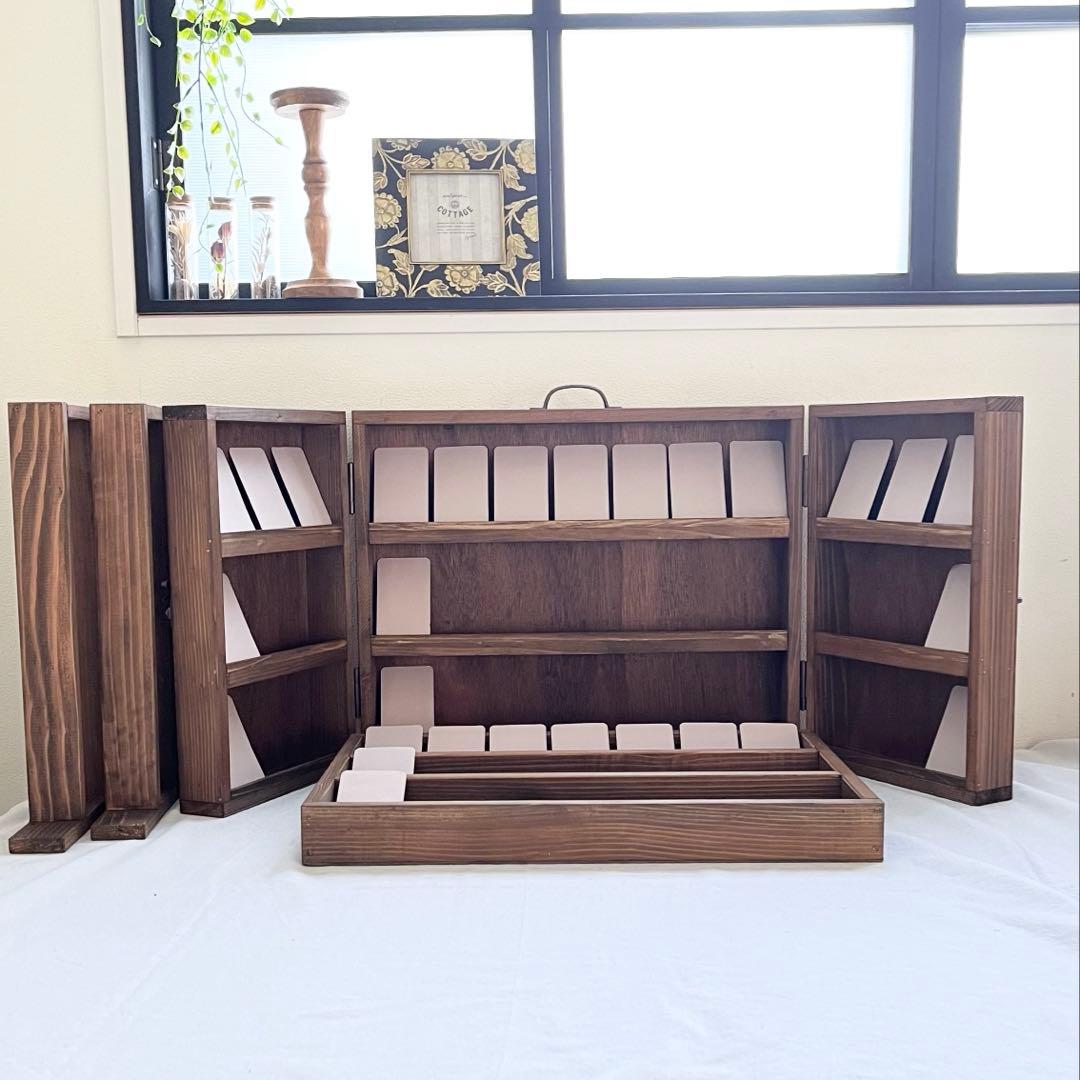 什器セットA　什器ホールド板付き(ブラウン)