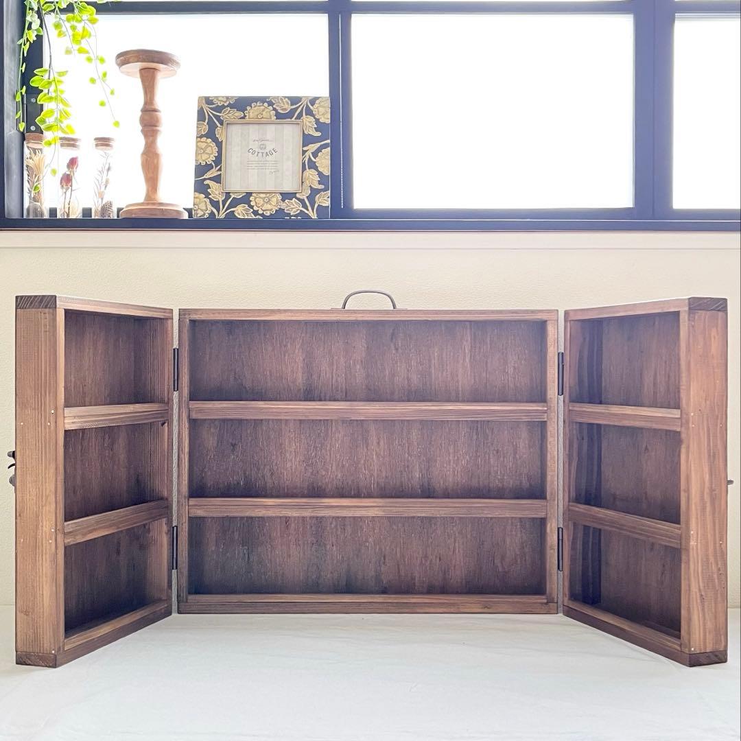 什器セットA　什器ホールド板付き(ブラウン)