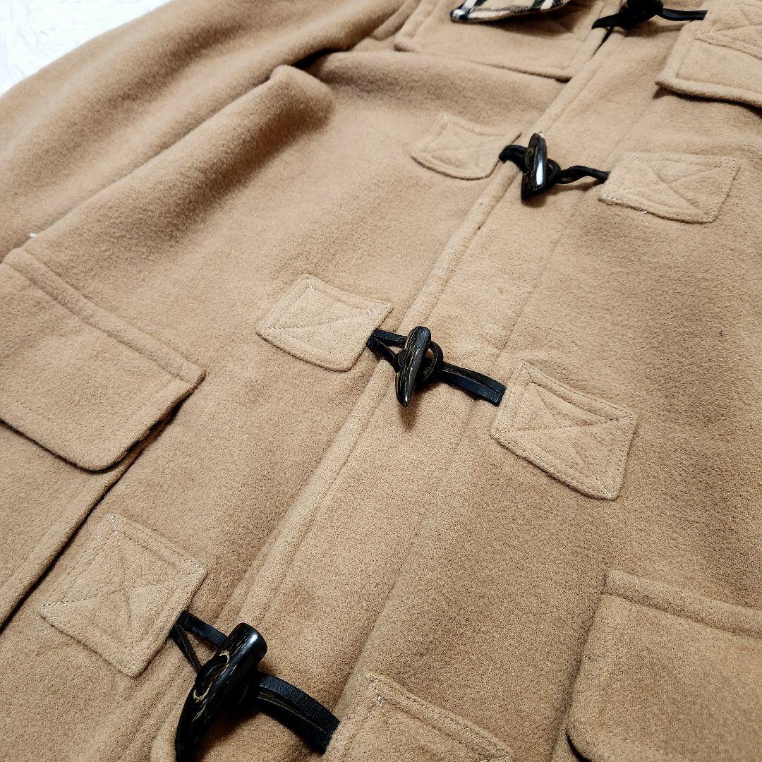 BURBERRY バーバリーブルーレーベル ノバチェック ダッフルコート 40