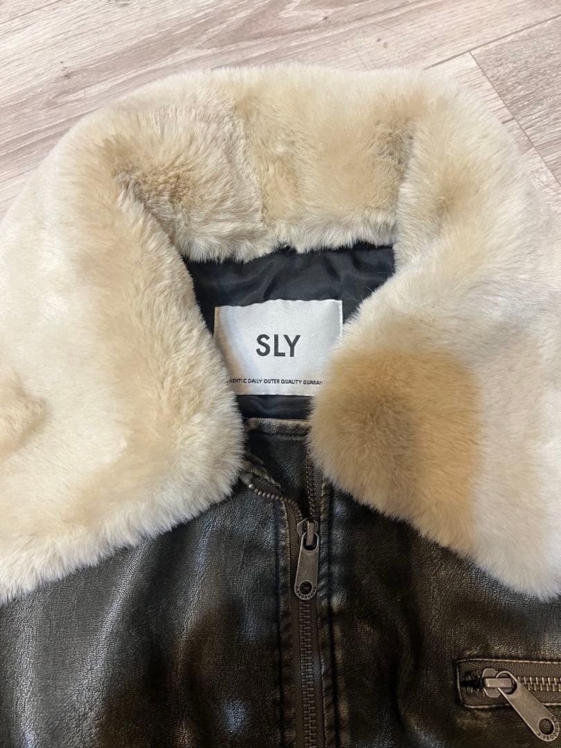 スライVINTAGE F／LEATHER S／ブルゾン
