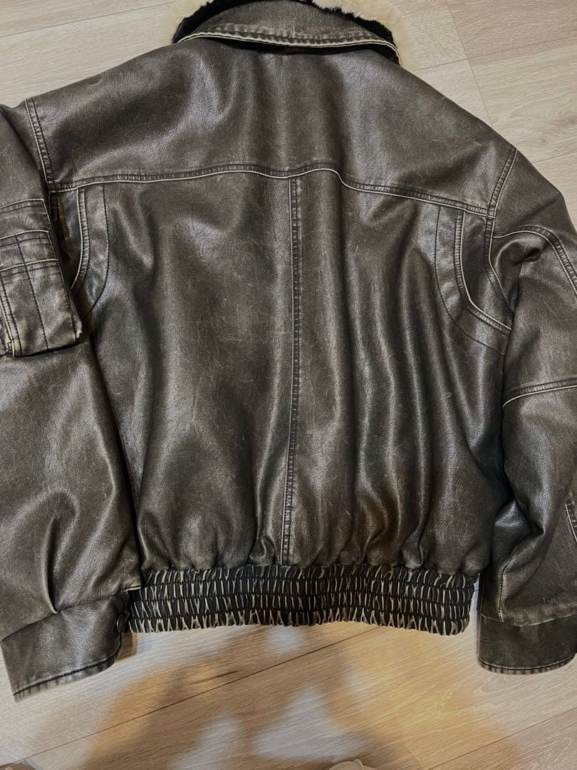 スライVINTAGE F／LEATHER S／ブルゾン