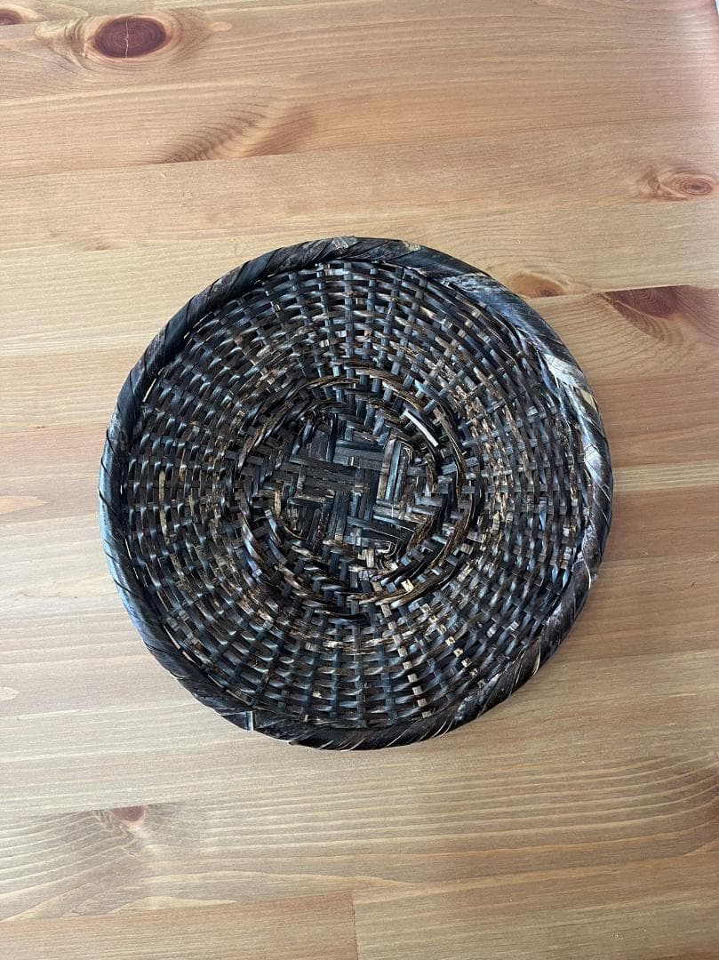 蕎麦ざる 黒竹 竹ざる 直径約21cm 20枚！！数量相談可