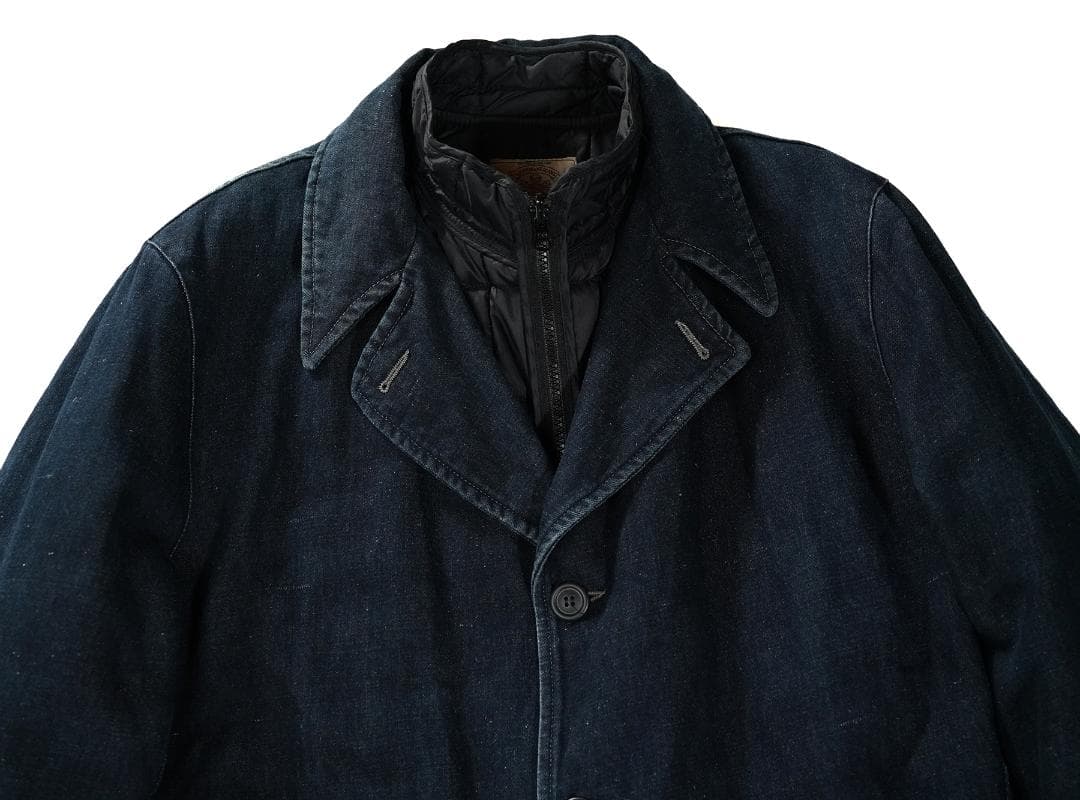イタリア製 ARMANI JEANS デニム コート ライナー付き 48サイズ