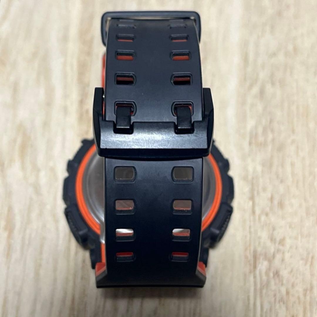【人気商品レアカラー】G-SHOCK GA-100BRオレンジカモフラージュ×黒