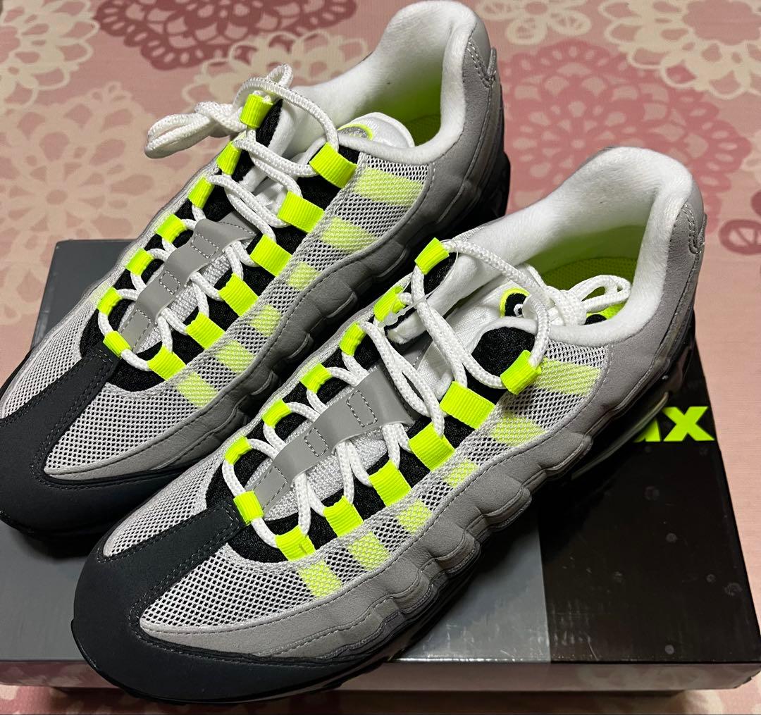靴 Nike Air Max 95 OG Big Bubble NeonYellow