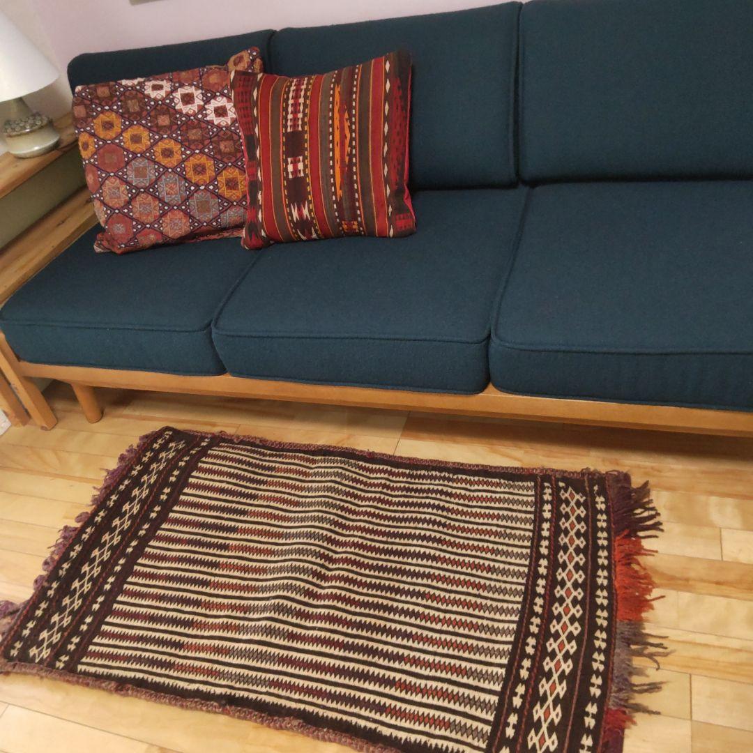 バルーチ族 バーリシト トライバルラグ　リバーシブルラグ