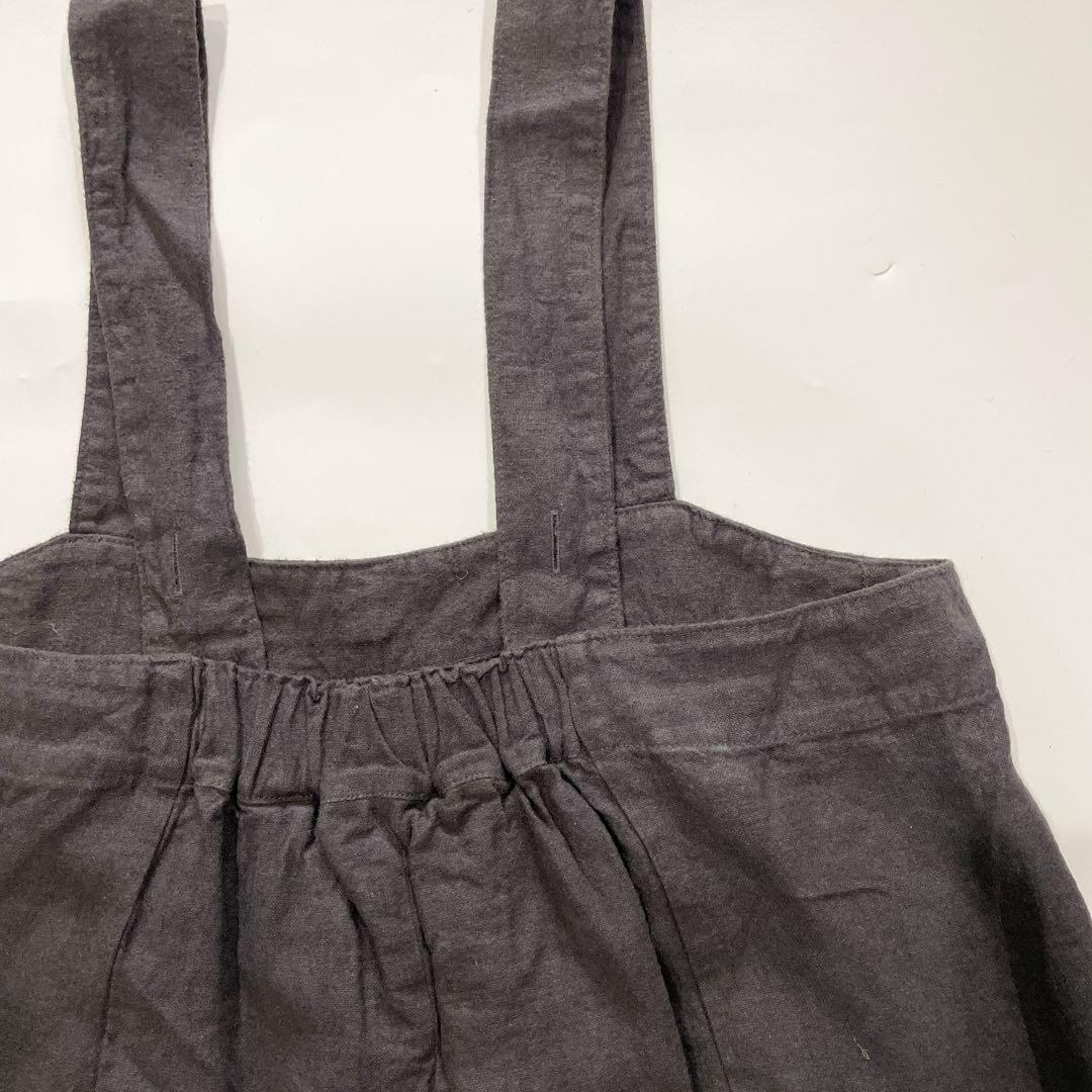 nest robe（ネストローブ）| 起毛リネンフレアジャンパースカート