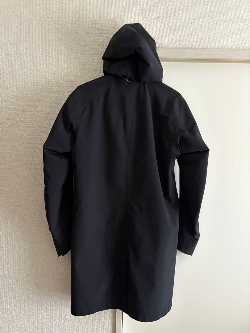 アークテリクス　ヴィアランス　コート　サイズs 黒　ゴアテックス