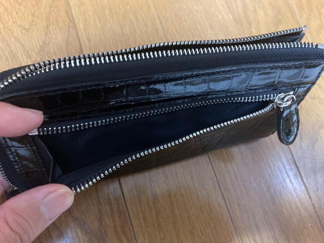 三京商会クロコダイル長財布
