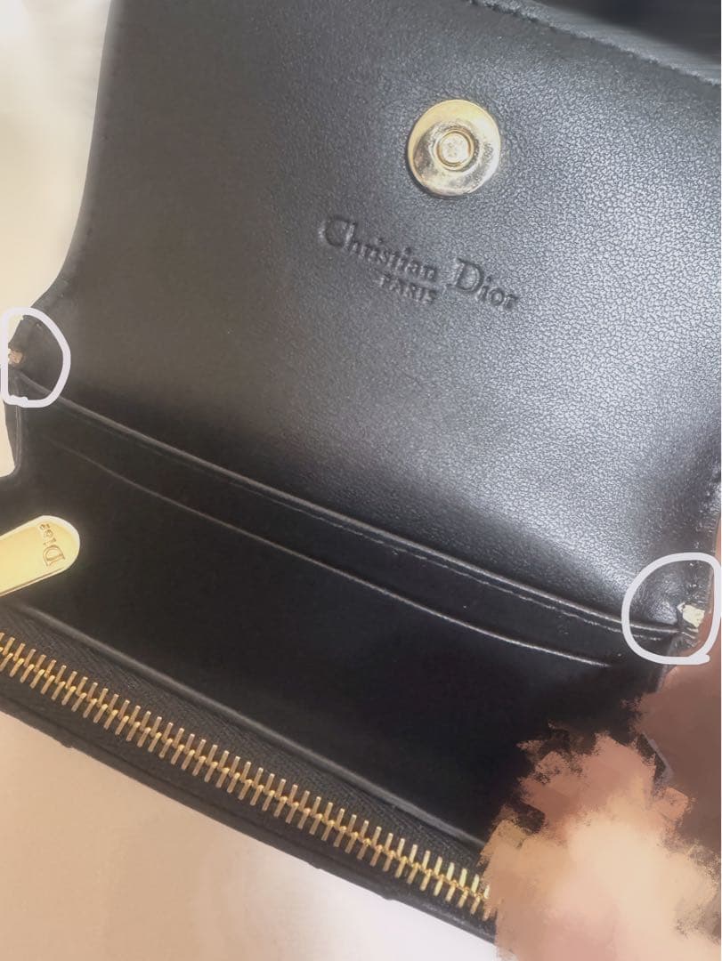 み*︎様 My Dior Glycine ウォレット DIOR ブラック